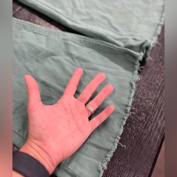 Light green rock & roll bell bottoms - Picture 2 of 7